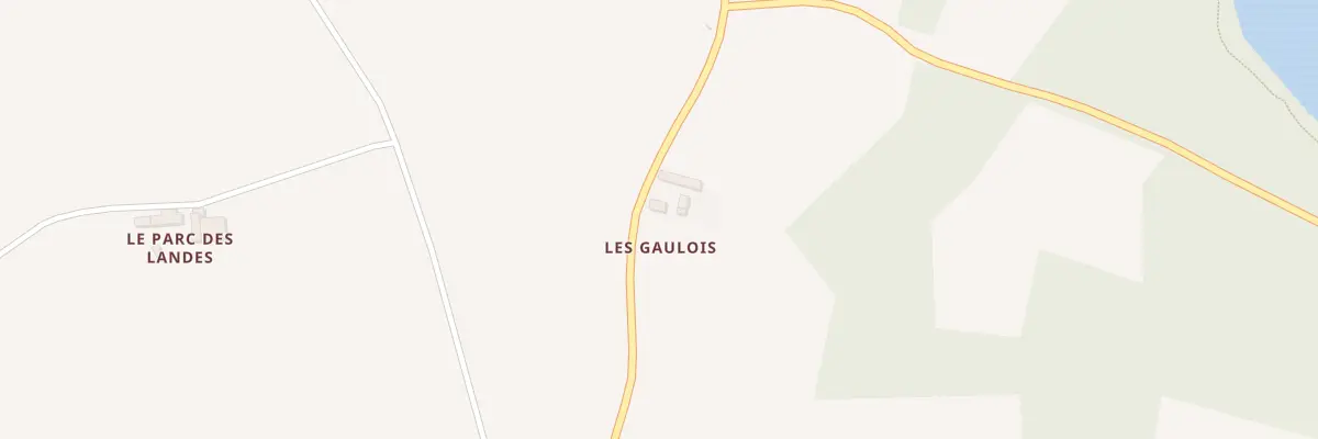 Plan du 2 Les Gaulois à Merléac