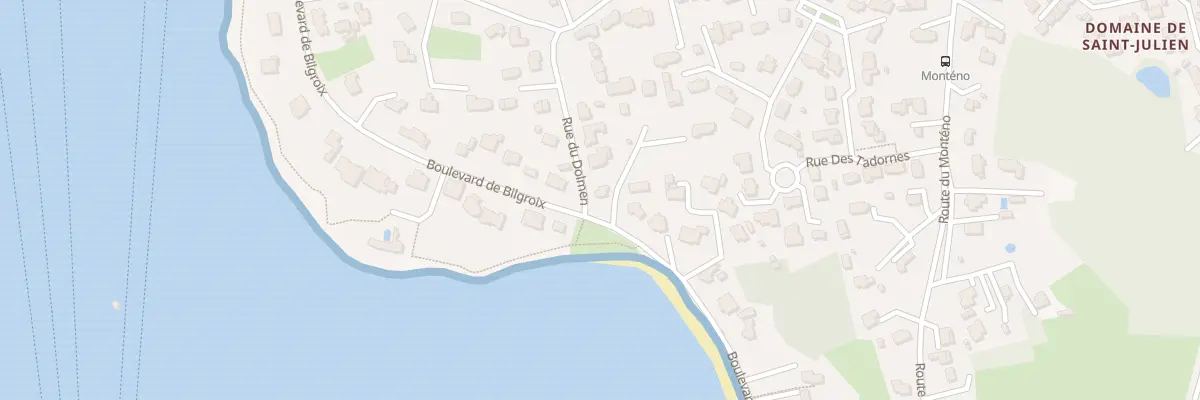 Plan du 37 Bd de Bilgroix à Arzon