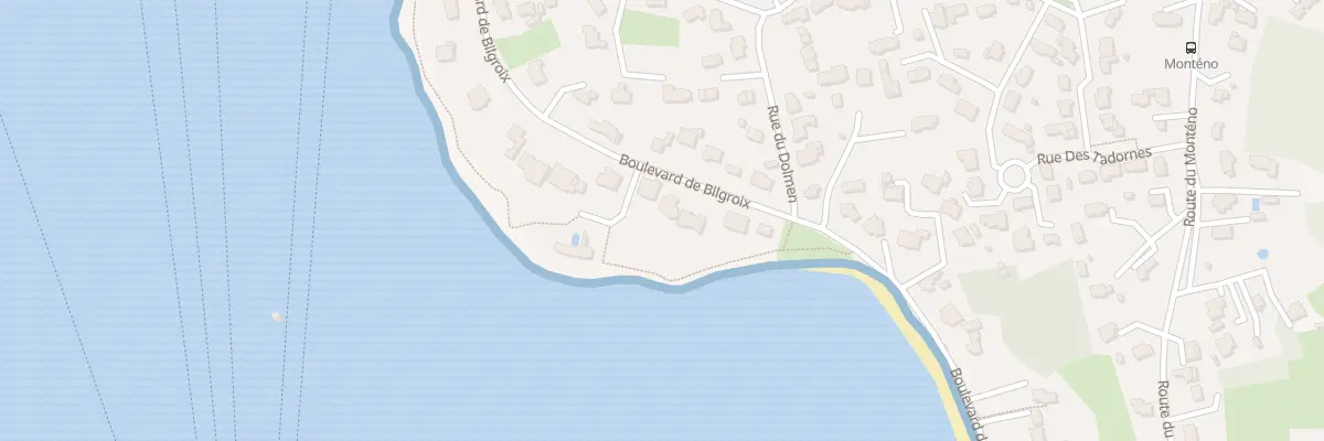 Plan du 8 Bd de Bilgroix à Arzon