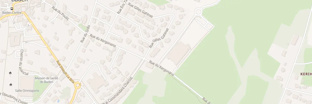Plan du 2 Rue Gilles Gahinet à Baden