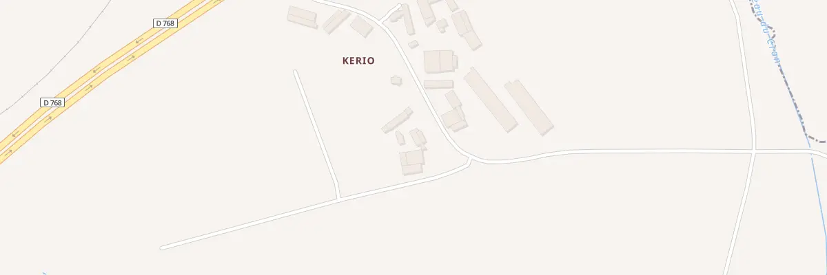 Plan du 6330 Kério à Noyal-Pontivy