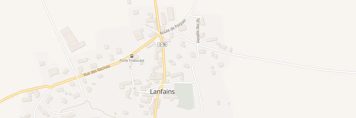 Plan du 4 Rue du Four à Lanfains