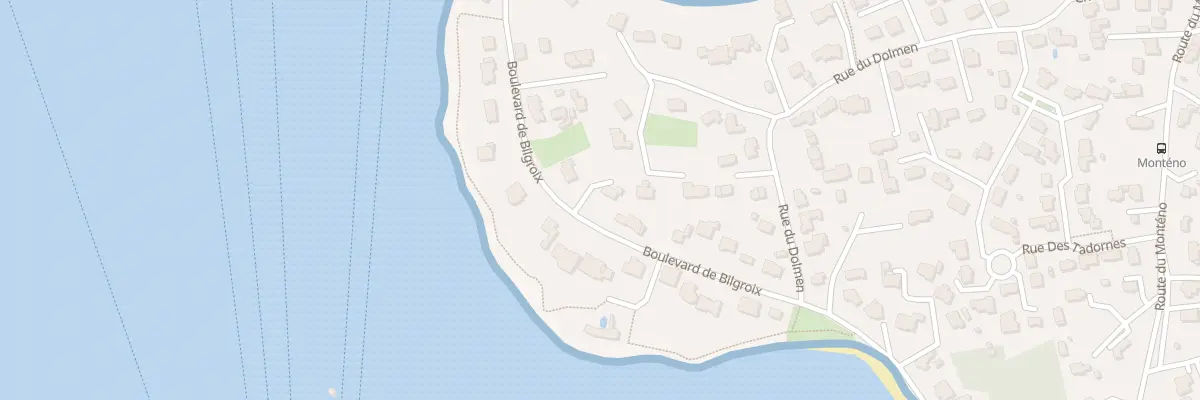 Plan du 49B Bd de Bilgroix à Arzon