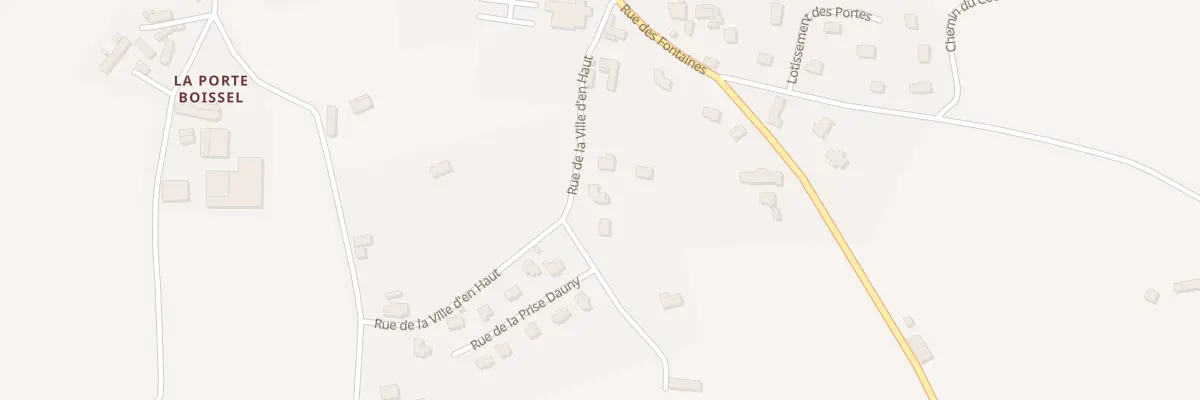 Plan du 9 Rue de la Ville d’en Haut à Lanfains