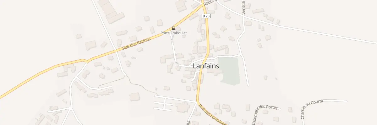 Plan du 5 Pl Saint Guyganton à Lanfains