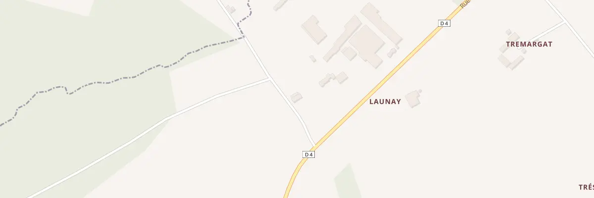 Plan du 1 Launay à Plélo