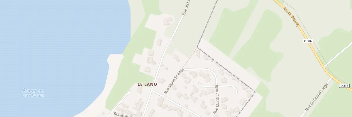 Plan du 32 Rue du Lanno à Baden
