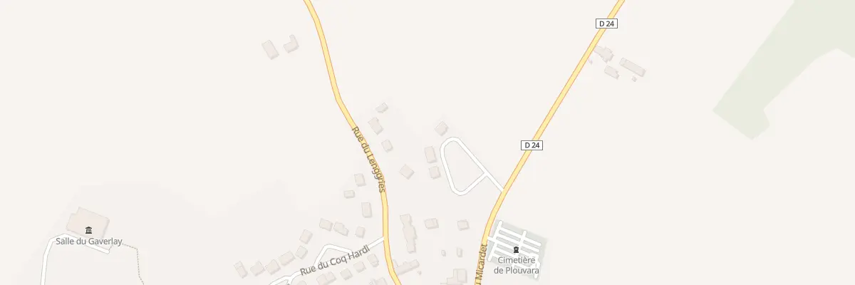 Plan du 4 Lot Clos des Charmes à Plouvara