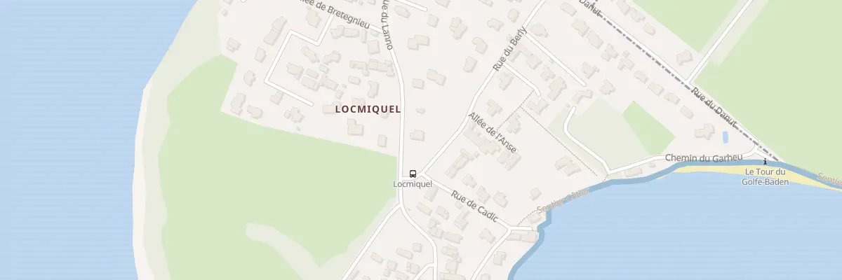 Plan du 2 Rue du Lanno à Baden