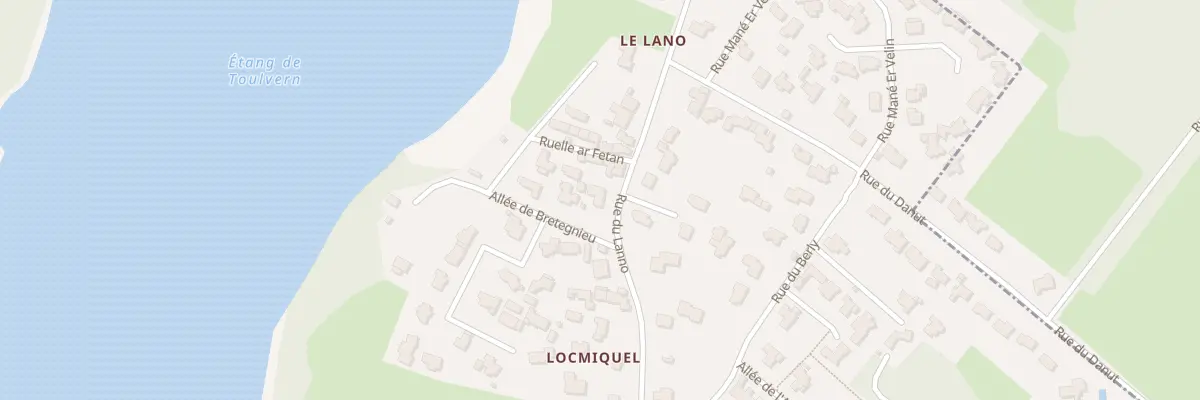 Plan du 27 Rue du Lanno à Baden