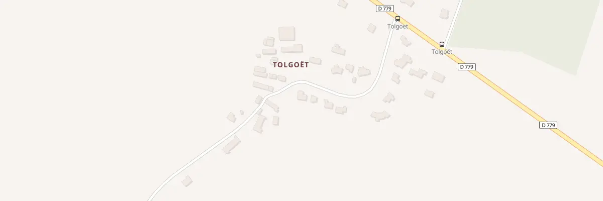 Plan du 5757 Le Tolgoet à Brandivy