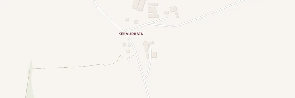 Plan du 5 Keraudrain à Kergrist