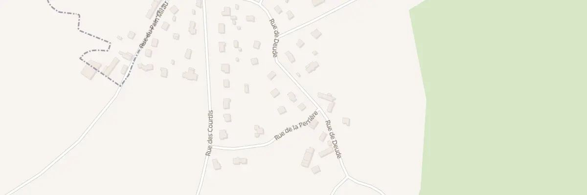 Plan du 10B Rue de la Deude à Lanfains