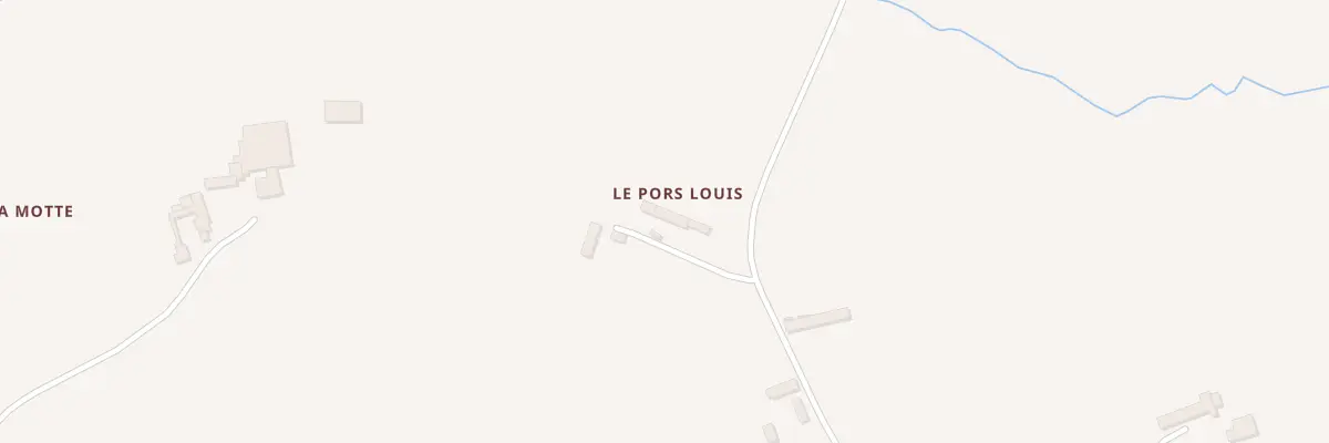 Plan du 7 Le Pors Louis à Saint-Connec