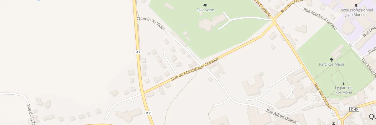 Plan du 6 Rue du Marché aux Chevaux à Quintin
