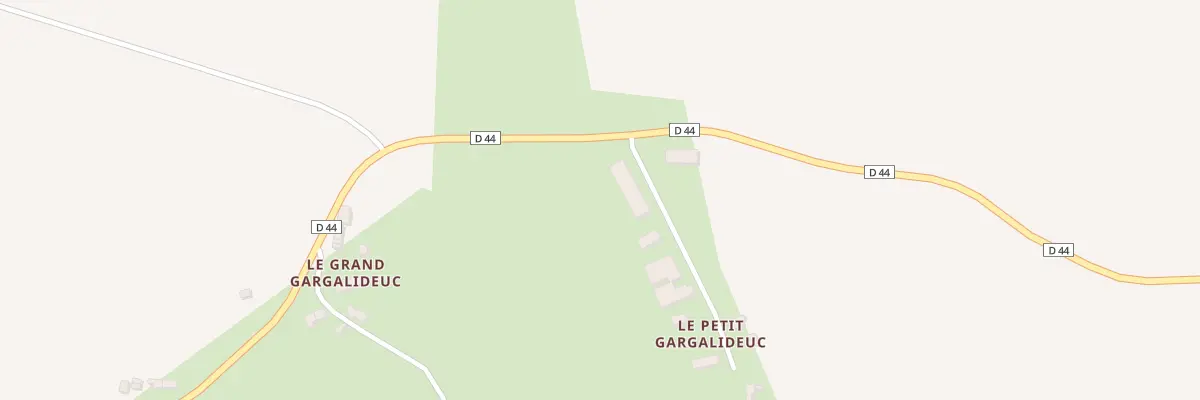Plan du 5042 Gargalideuc au Bodéo