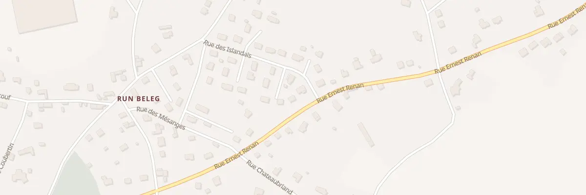 Plan du 21 Rue Ernest Renan à Plouha
