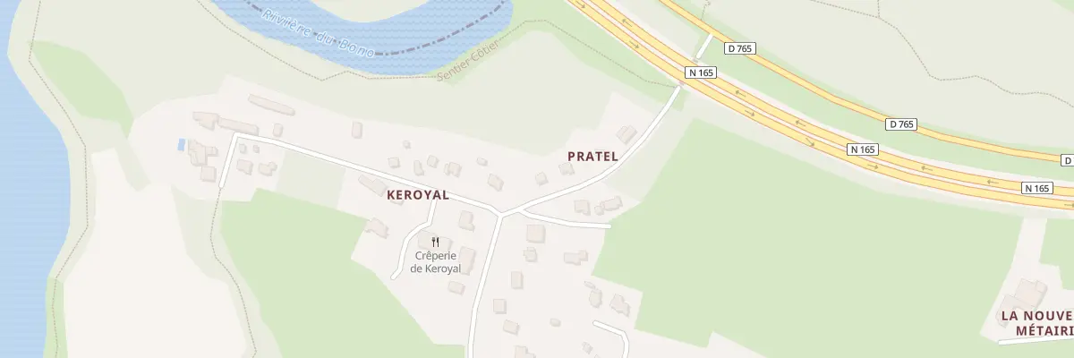Plan du 5639 Keroyal à Plougoumelen