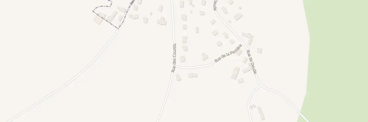 Plan du 2 Rue de la Perrière à Lanfains