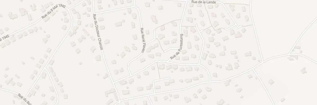 Plan du 23 Rue Pierre Mendès-France à Plouha