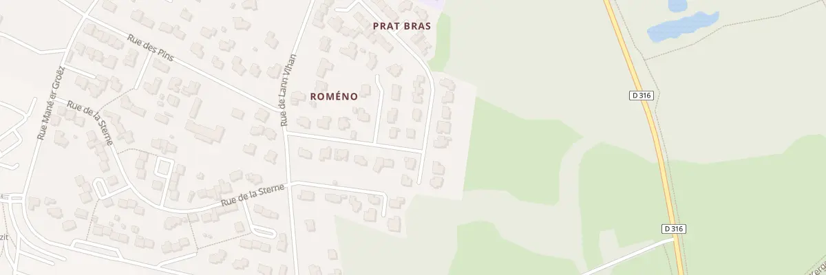 Plan du 40 Rue Prat Bras à Baden
