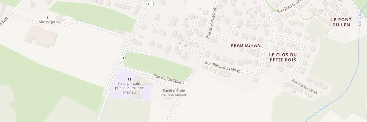 Plan du 50 Rue de Roh Mane à Plougoumelen
