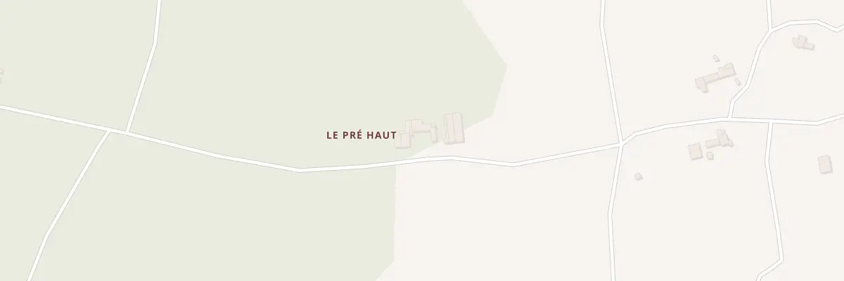 Plan du 1 Le Pré Haut à Plouvara