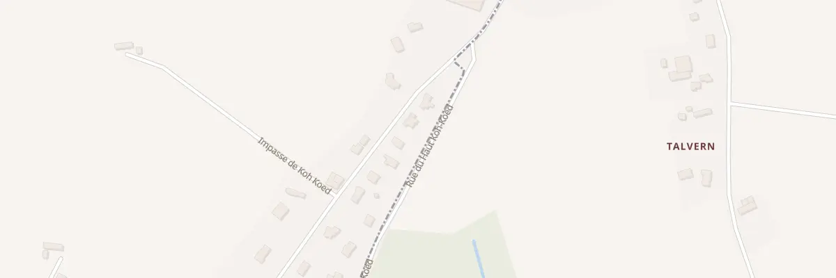 Plan du 34 Rte de Remungol à Guénin