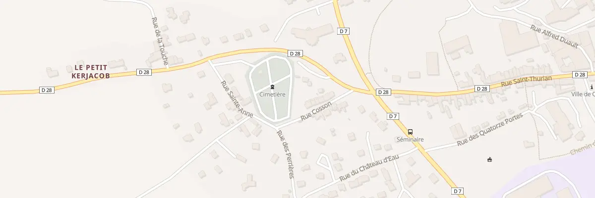 Plan du 12 Rue Cosson à Quintin