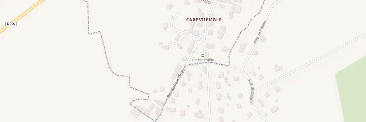 Plan du 58 Carestiemble à Saint-Brandan