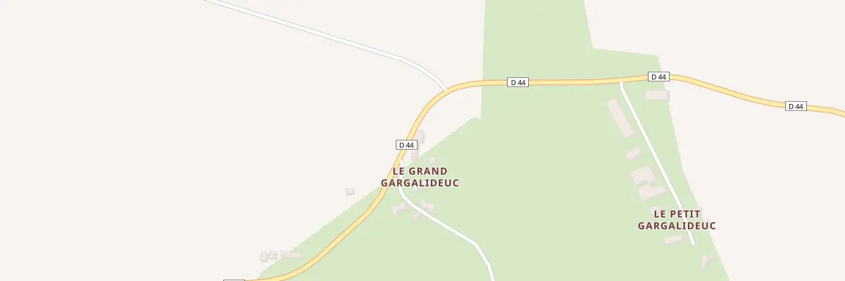 Plan du 5043 Gargalideuc au Bodéo