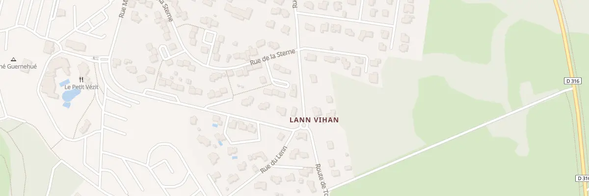 Plan du 10 Rue de la Goelette à Baden
