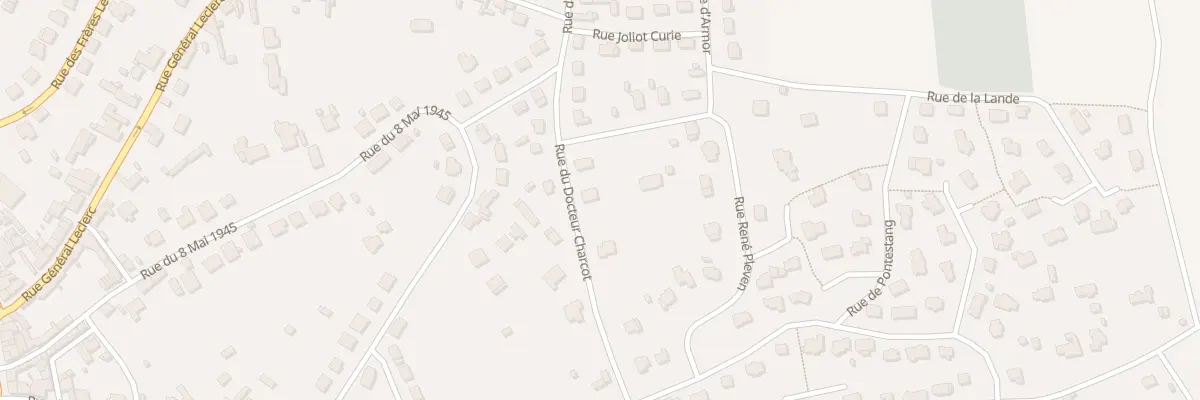 Plan du 10 Rue du Doc Charcot à Plouha