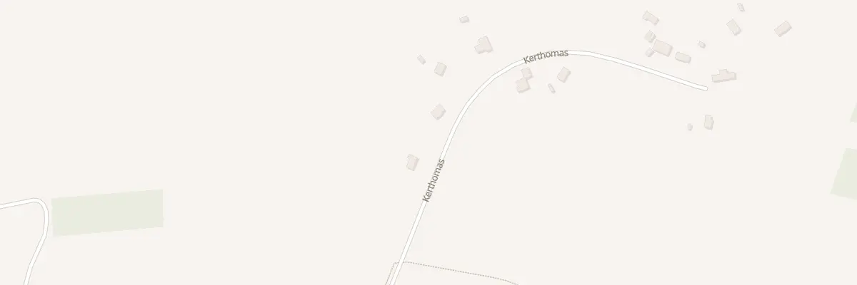Plan du 3 Kerthomas à Plumergat