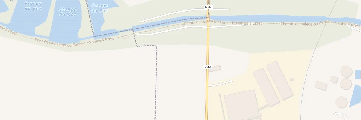 Plan du 5252 Pont de St Caradec à Noyal-Pontivy