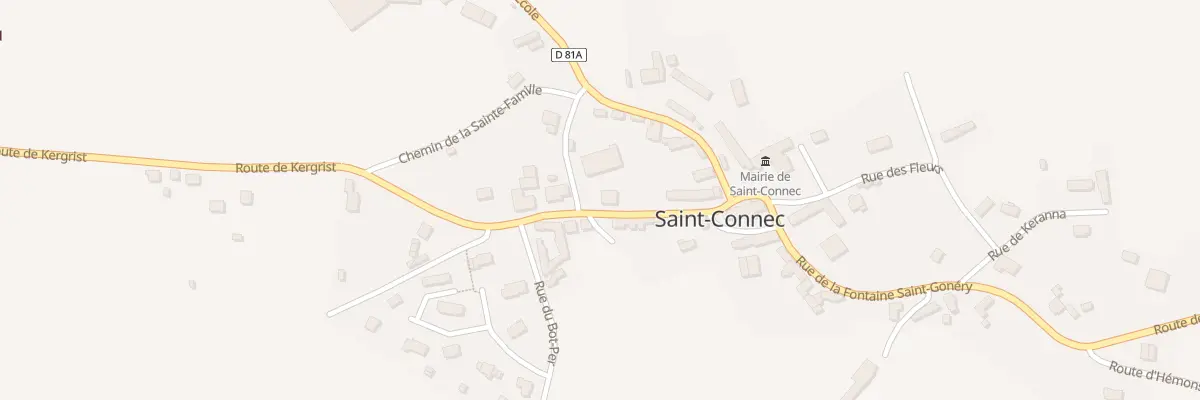 Plan du 4 Rue des Artisans à Saint-Connec
