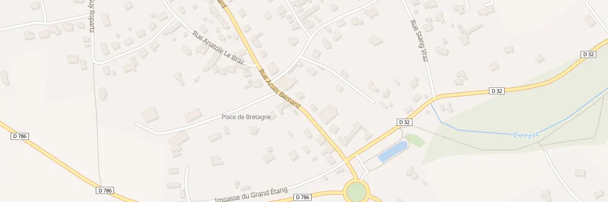 Plan du 25 Rue Anaïs Bernard à Plouha