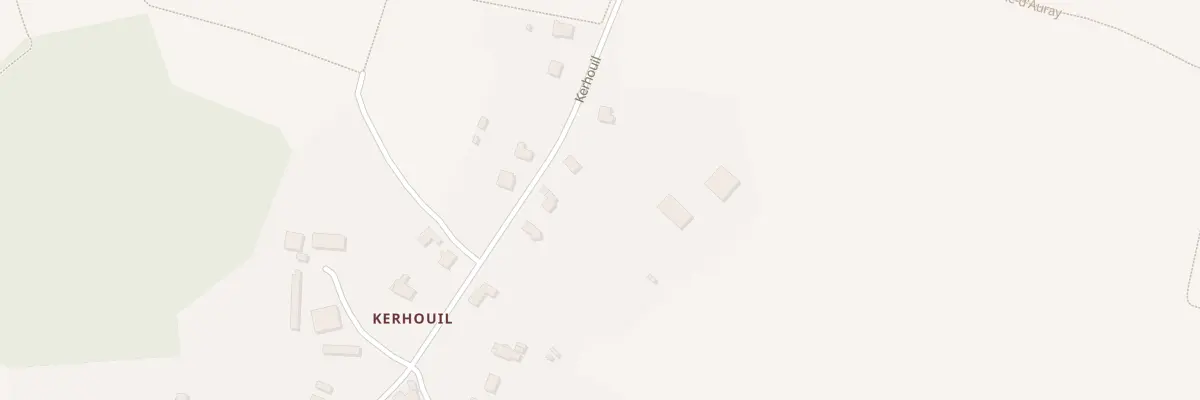 Plan du 38 Kerhouil à Plumergat