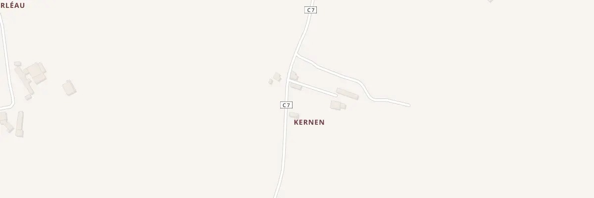 Plan du 5 Kernen à Saint-Connec