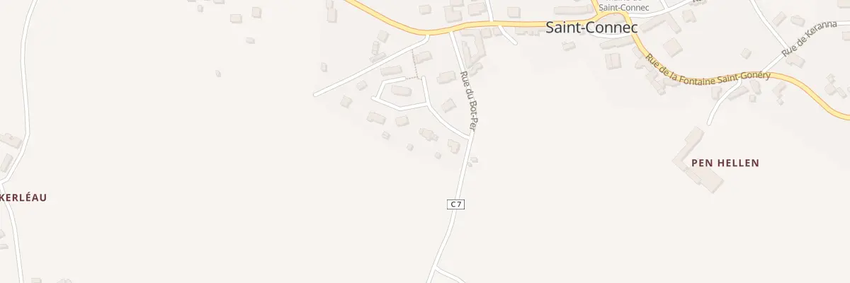 Plan du 3 Rue des Châtaigniers à Saint-Connec