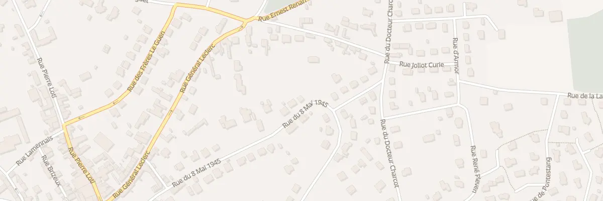 Plan du 29 Rue du Huit Mai 1945 à Plouha
