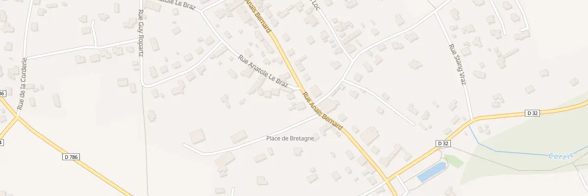 Plan du 16 Rue Anaïs Bernard à Plouha