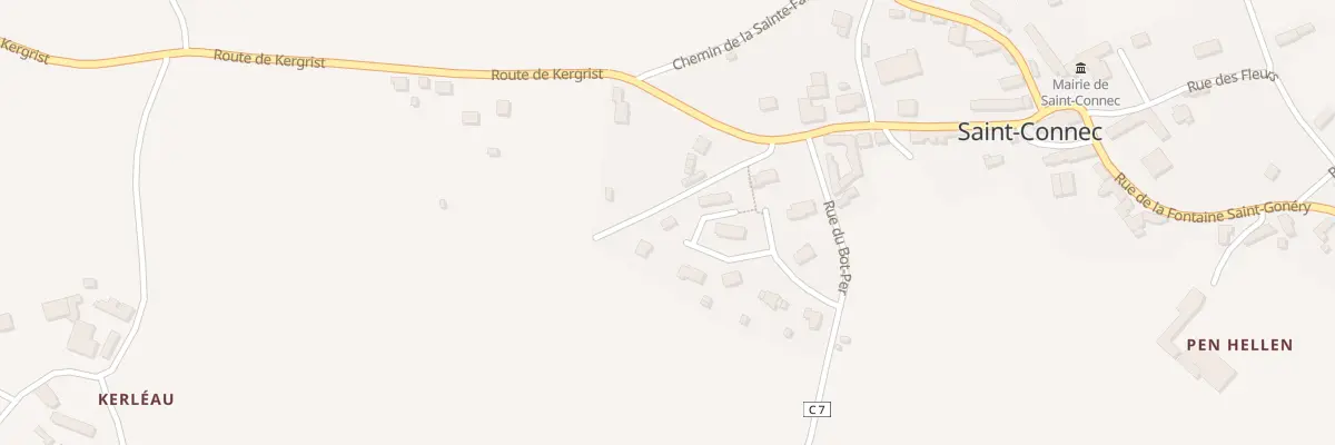 Plan du 110 Rue des Châtaigniers à Saint-Connec