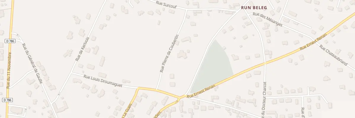 Plan du 5 Rue Pierre de Coubertin à Plouha