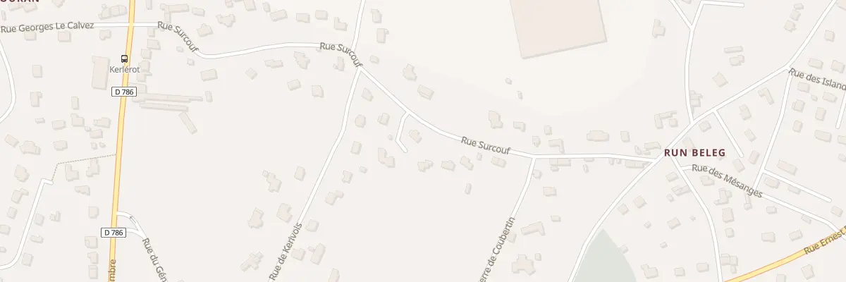Plan du 18 Rue Surcouf à Plouha