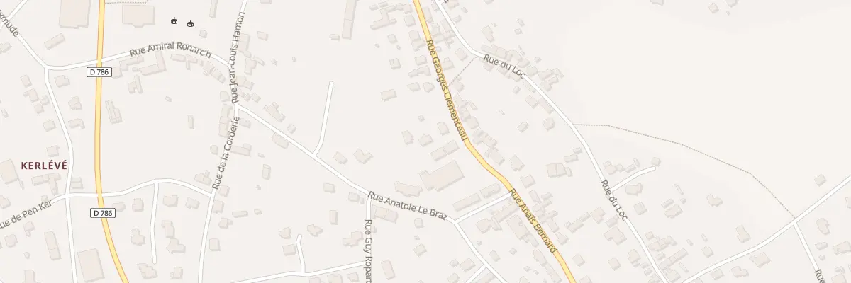 Plan du 38B Rue Georges Clémenceau à Plouha