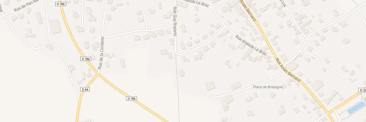 Plan du 9 Rue Guy Ropartz à Plouha