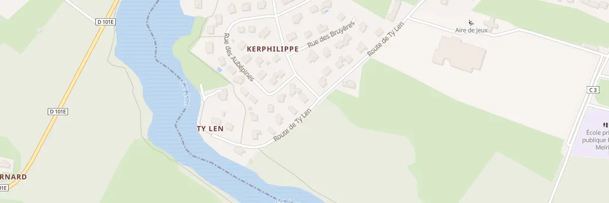 Plan du 8 Rue des Ajoncs à Plougoumelen