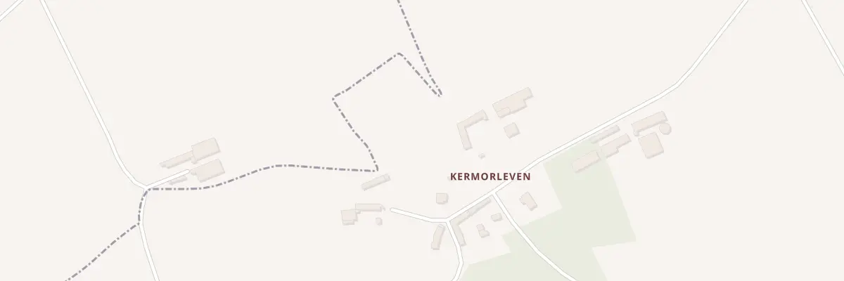 Plan du 5302 Kermorleven au Quillio