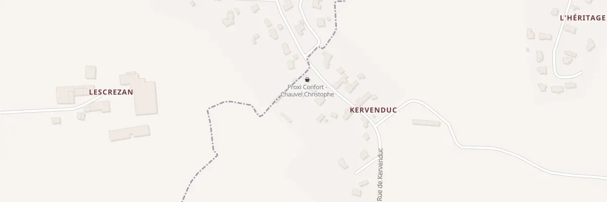Plan du 24 Rue de Kervenduc à Pluneret